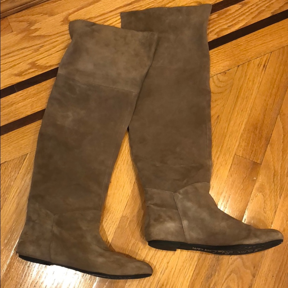 Sam Edelman knee high Suede Boots size 8